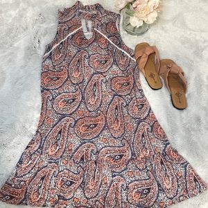 True Craft Pink and Blue Dress